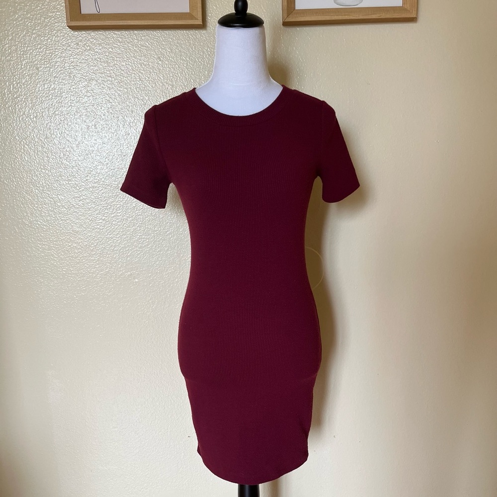 Forever 21 Small Burgundy Short Dress